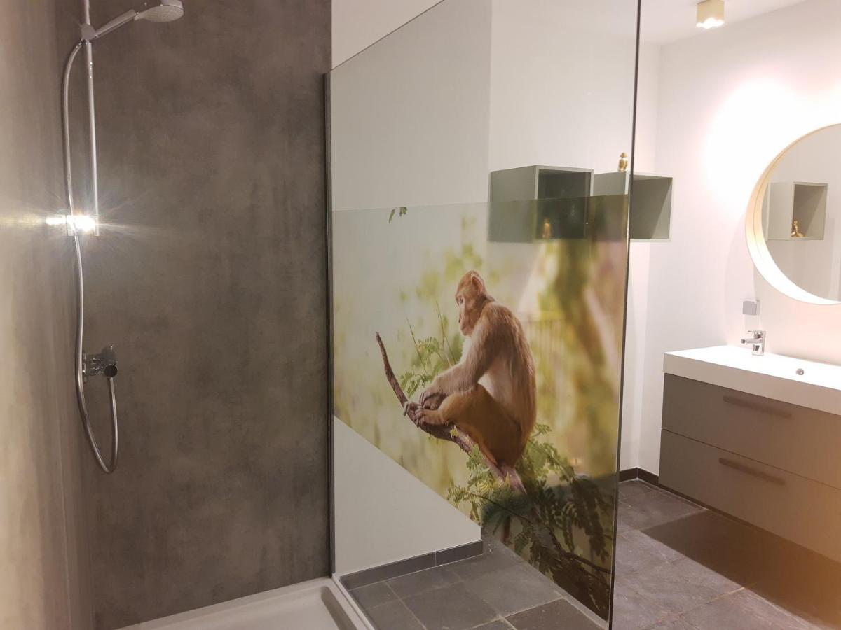 Vakantiewoning 'De Vlaamse Aap' Dilsen Stokkem Bagian luar foto