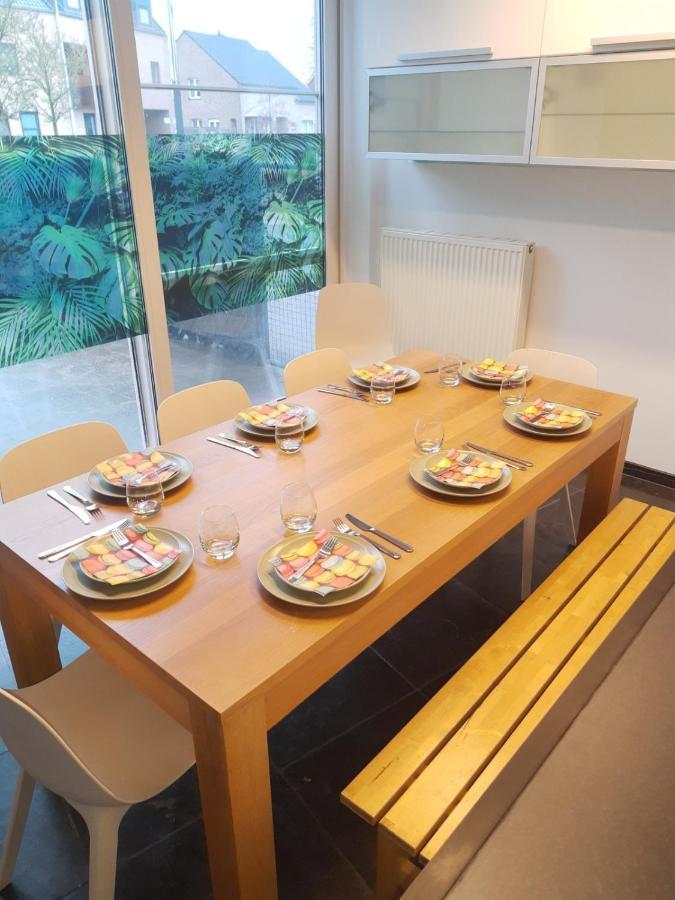 Vakantiewoning 'De Vlaamse Aap' Dilsen Stokkem Bagian luar foto